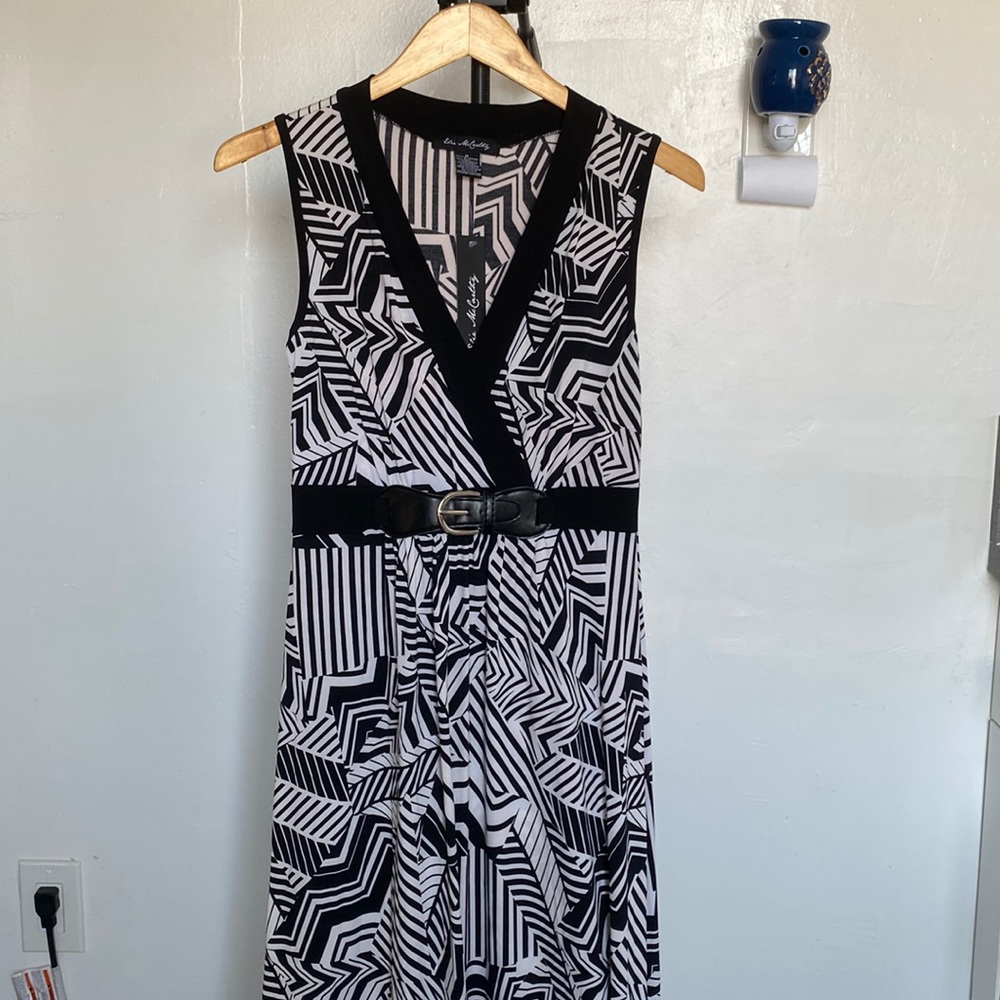 Black and White Dress